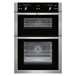 Neff U16E74N5GB Built-In Double Oven, Stainless Steel